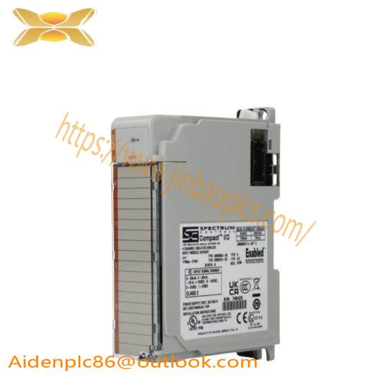 Spectrum Controls 1769SC-IF4IH, 4-Channel Analog Current/Voltage Input Module with HART, Industrial Automation Module