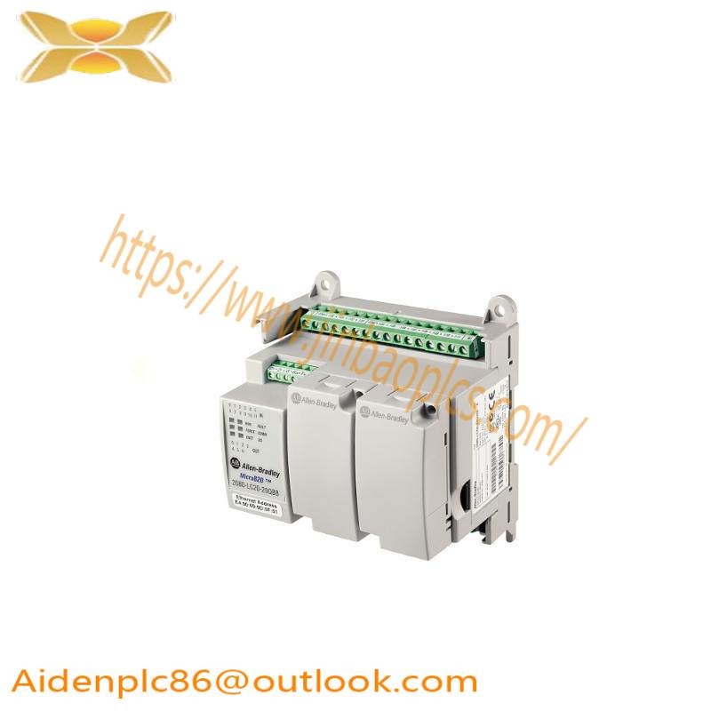 2080-lc20-20qbbk_micro820_20_i_o_enet_ip_controller_cc_y.jpg AB Micro820 AB 2080-LC20-20QBBK I/O Controller, Integrated ENet/IP Communication, Compact Design