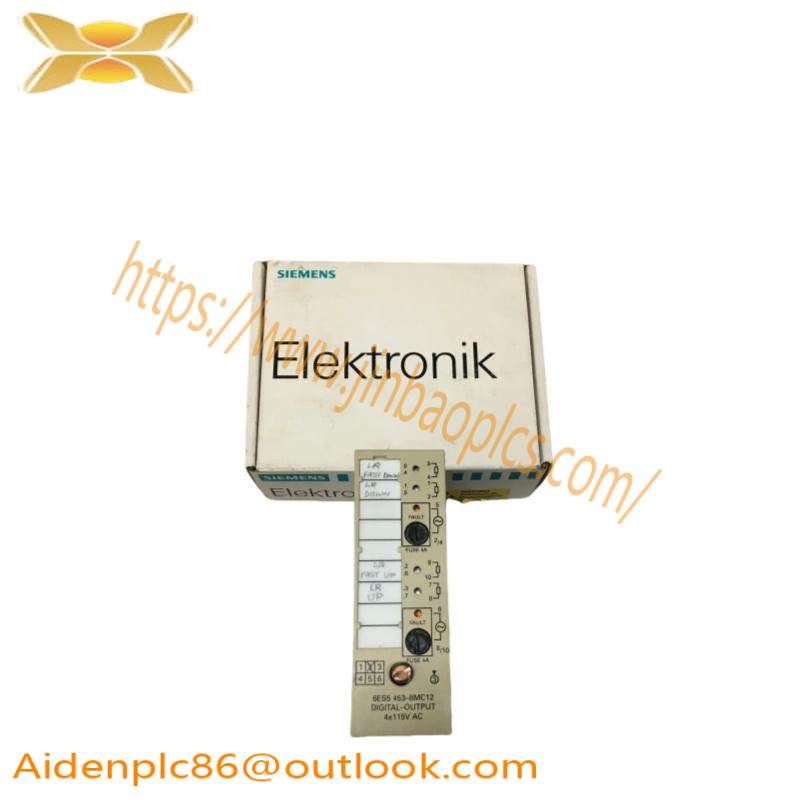6es5453-8mc12_siemens_digital_output_module.jpg SIEMENS 6ES5453-8MC12: High-Precision Digital Output Module for Industrial Automation