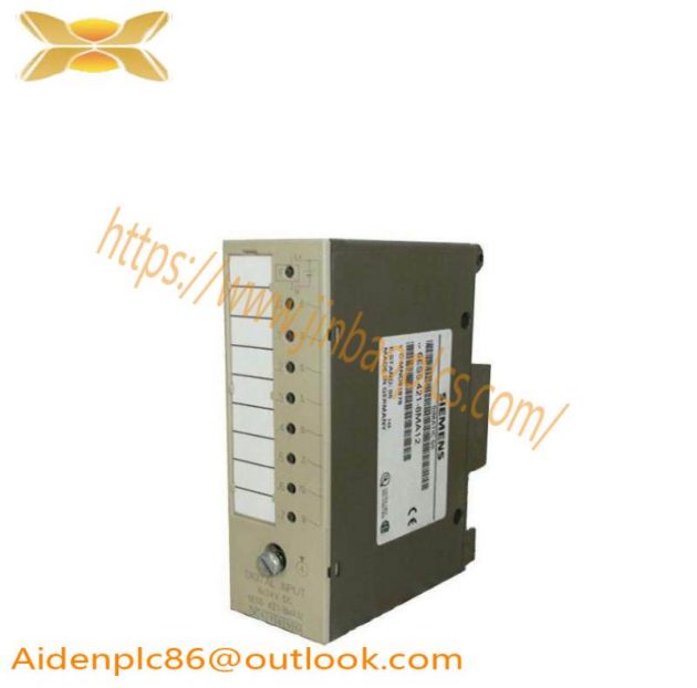 SIEMENS SIMATIC S5 470 Analog Output Module 8MA12, for Industrial Control Systems