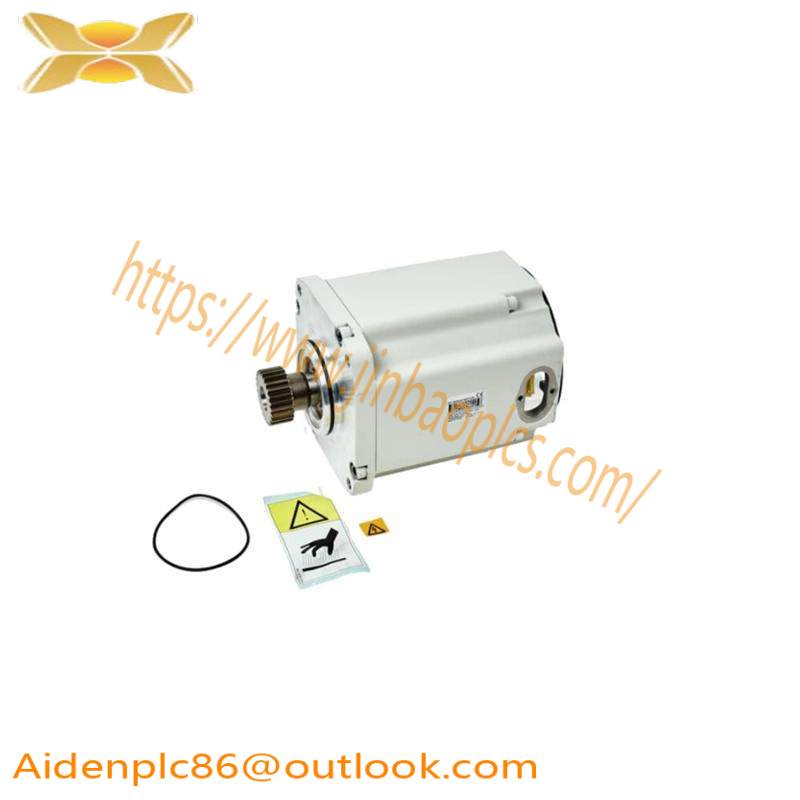 ABB 3HAC037163-003 IRB460 DSQC663 3HAC029818-001: Industrial Motor with Pinion, White RAL 9003
