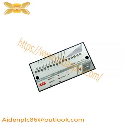 ABB ICST08A9 Remote Unit - Control System Integration