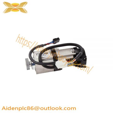 ABB IRB 1200-3HAC045827-001 Industrial Motor with Pulley