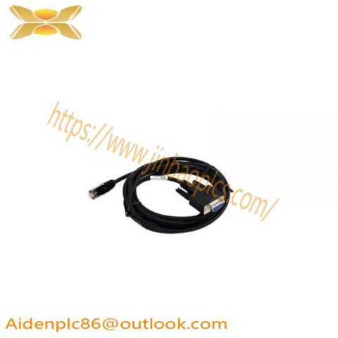 ABB TK212A - High-Quality Tool Cable with RJ45 8P8C Plug, Designed for Industrial Control Applications