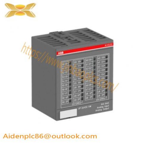 ABB AX522 1SAP250000R0001 Analog I/O Module - Industrial Automation Solution