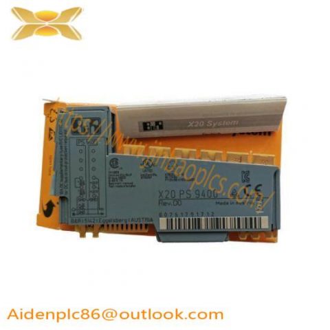 B&R X20BR9300 Automation X2X Link Bus Receiver, High Performance Isolated Supply for Industrial Control
