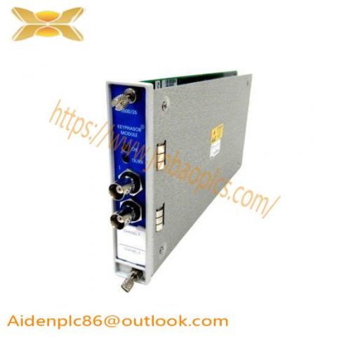 Bently Nevada 3500 Series Enhanced Keyphasor Module, Advanced Monitoring for Industrial Control Systems