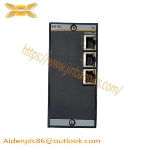 Bachmann EM203 Ethernet Module for Industrial Control, 200 characters