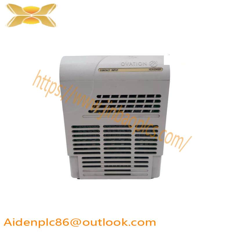 emerson_ovation_1c31234g01_contact_input_module.jpg Emerson Ovation 1C31234G01 Contact Input Module - High Precision Control for Industrial Automation
