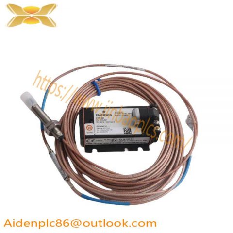 Emerson PR6423/002-131 CON021 Eddy Current Displacement Sensor - Precision Measurement for Industrial Control