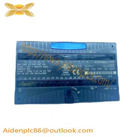 GE Fanuc IC200MDL750E - High-Performance Control Module