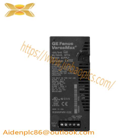 ge_fanuc_ic200pwr321_power_supply.jpg GE Fanuc IC200PWR321 Power Supply, Industrial Automation Core Component