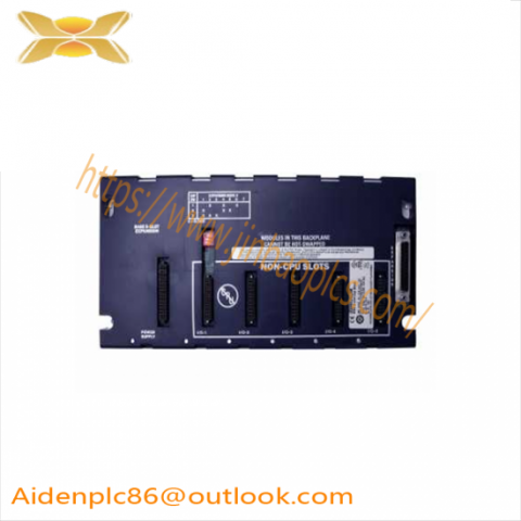 GE FANUC IC694CHS398: 5-Slot Serial Expansion Backplane for Advanced Automation Solutions