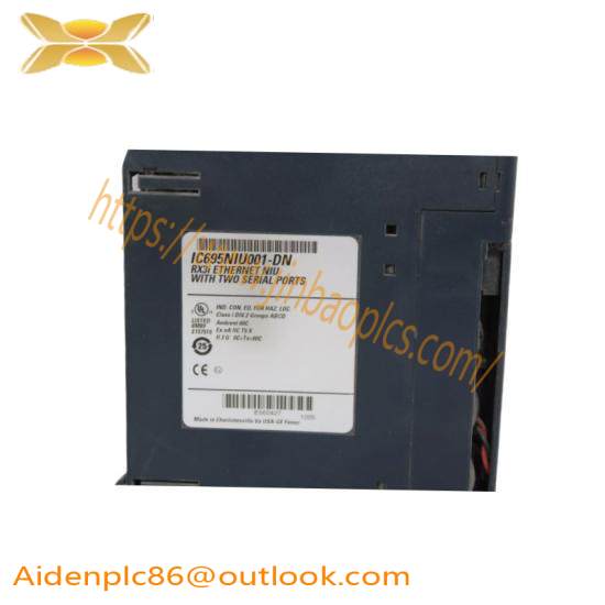 ge_fanuc_ic695niu001dn_1.jpg GE FANUC IC695NIU001DN - Advanced Modular Control System for Industrial Applications