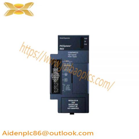 GE IC694PWR331 Power Supply Module for Industrial Control Systems