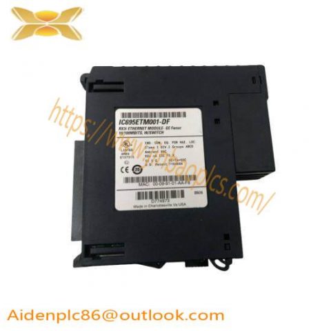 GE IC695ETM001DF: High-Speed Ethernet Interface Module for Industrial Automation