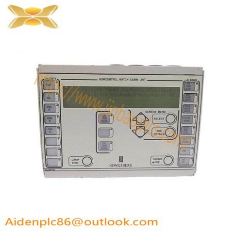 Kongsberg DC41100.G: High-Performance Watch Cabin Unit, Precision Engineered for Industrial Control Solutions