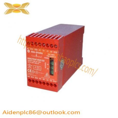 MSR15D Safety Relay - ABB, Safety Control, Relay Module, Industrial Automation