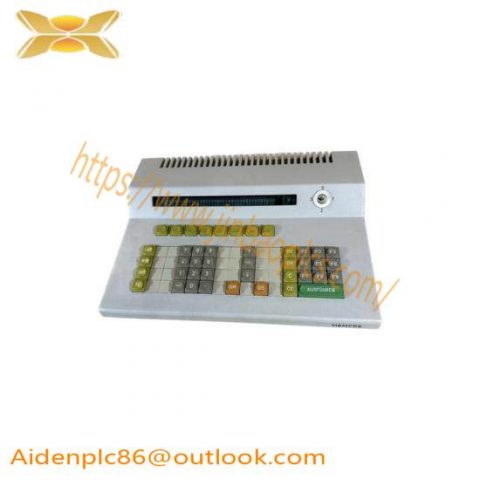 Siemens 6DS3305-8AA Industrial Process Control Keyboard