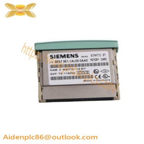 Siemens RAM Memory Card 6ES7951-1AL00-0AA0 for S7-400, Industrial Control Systems