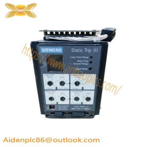 SIEMENS RMS-TSIG-TZ-C STATIC TRIP III - Advanced Circuit Protection Module