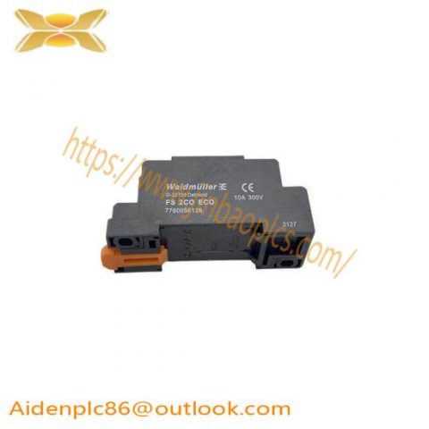 Weidmuller FS2COECO Relay Base Terminal Block: Industrial Control Module