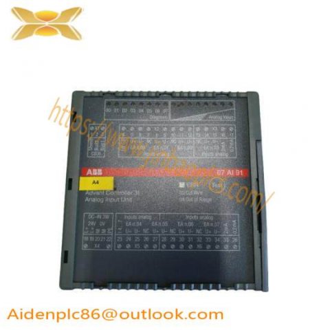 ABB PLCs, 07AI91, Analog I/O Module