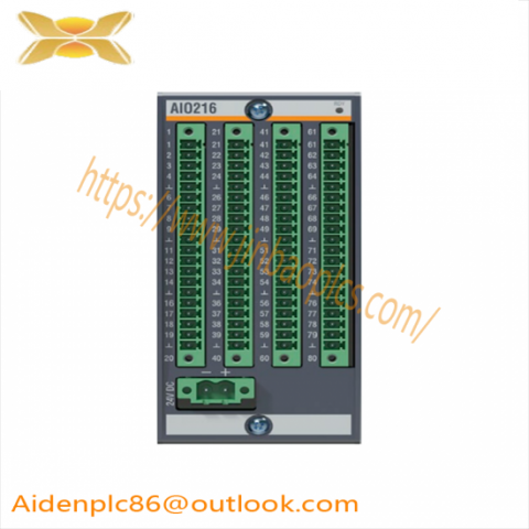 Bachmann AIO216 - Universal Analog Input/Output Module