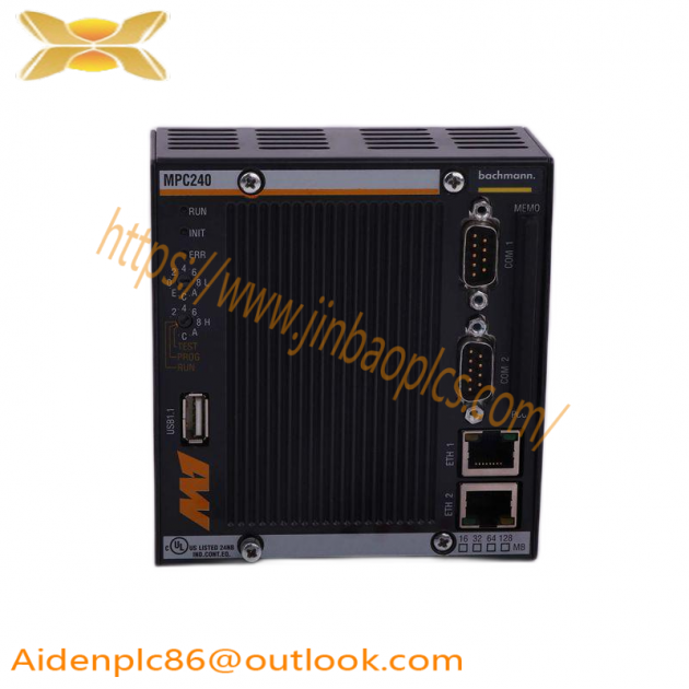 BACHMANN AO202/SI High-Performance Analog Input Module