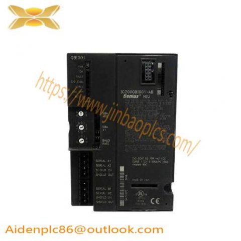 GE IC200GBI001 Industrial Control Module for Advanced Automation Systems