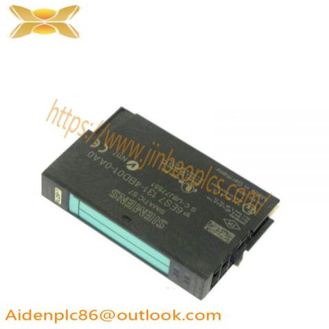 SIEMENS 6ES5470-8MD12 Analog Output Module: High-Precision Control for Industrial Automation
