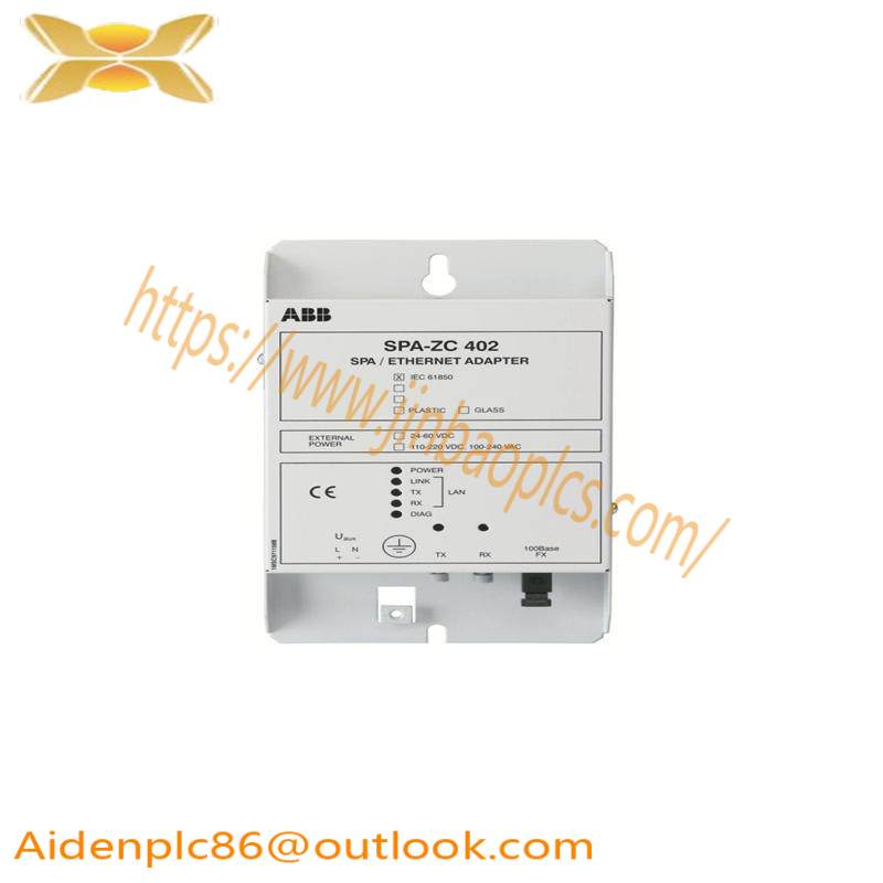 abb_spa-zc_400_ethernet_adapter.jpg ABB SPA-ZC400 Ethernet Adapter, Advanced Industrial Networking Solution