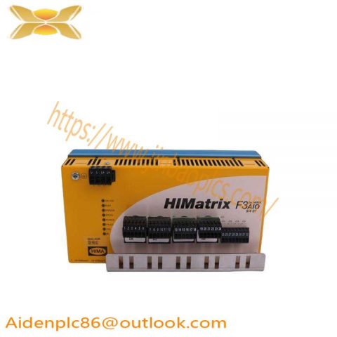 HIMA F3 AIO 8/4 01 F3AIO8/401 HIMatrix Safety-Related Controller - Precision Control for Industrial Safety Environments