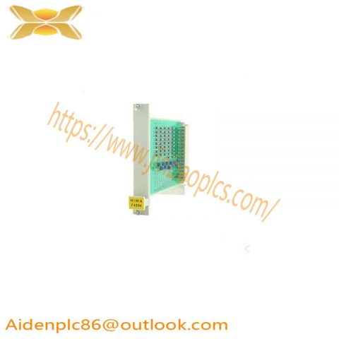 HIMA F6251 Safety-Related Limit Monitor, High-Performance Safety Solutions