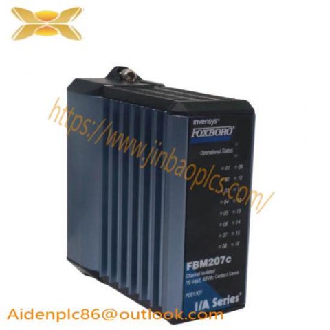 Invensys Foxboro FBM207 CP0917MF: 16-Channel Voltage Monitor, Precision Control for Industrial Automation
