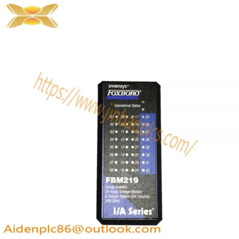 Foxboro I/A Series FBM219 Input Voltage Monitor Module
