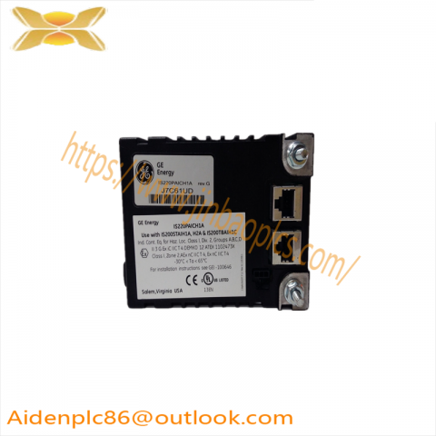 GE IS220PAICH1A 336A4940CSP3 - Advanced I/O Module for Industrial Automation