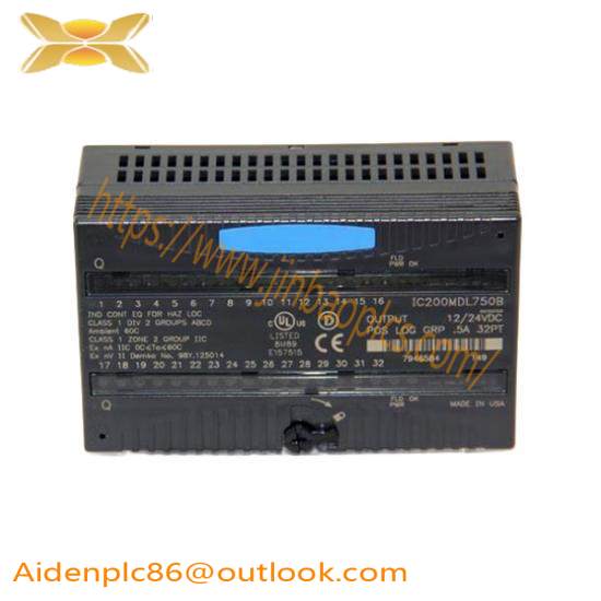 general_electric_ic200mdl750e32pt_discrete_output_module.jpg General Electric IC200MDL750E32PT - Discrete Output Module