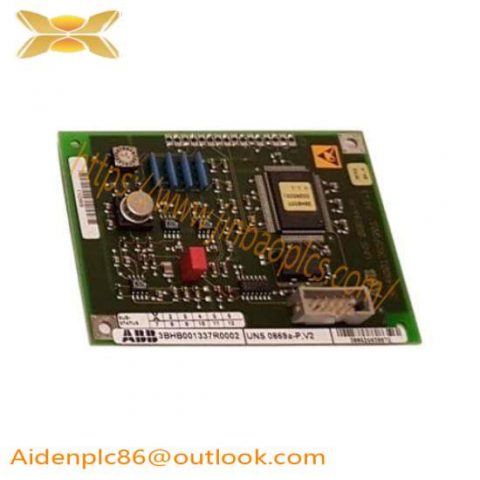ABB 3bhb001337r0002 UNs 0869A-P V2 Printed Circuit Board: Industrial Control Module for Precision Applications