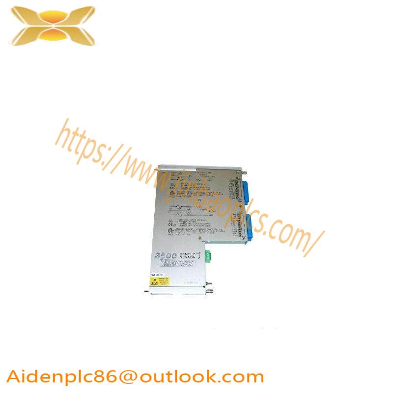 Bently Nevada 135489-02: I/O Module with Internal Barriers & Internal Terminations