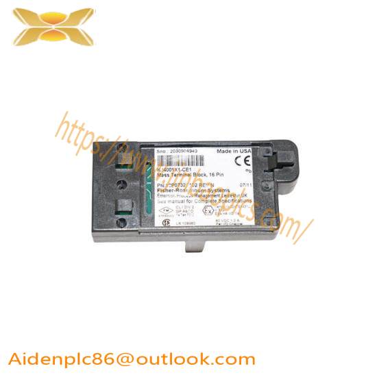 emerson_kj4001x1-ce1_12p0732x022_16_pin_mass_terminal_block_2.jpg EMERSON KJ4001X1-CE1 | 12P0732X022 | 16 Pin Mass Terminal Block