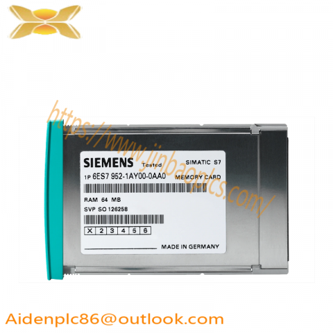 SIEMENS 6ES7952-1KL00-0AA0 RAM Memory Card for S7-400 Series, 128MB