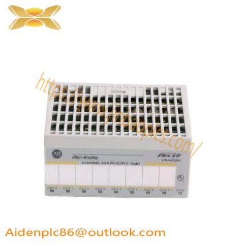 Rockwell Automation 1794-OE8H HART Analog Output Module, Industrial Control, Advanced Networking, High Precision