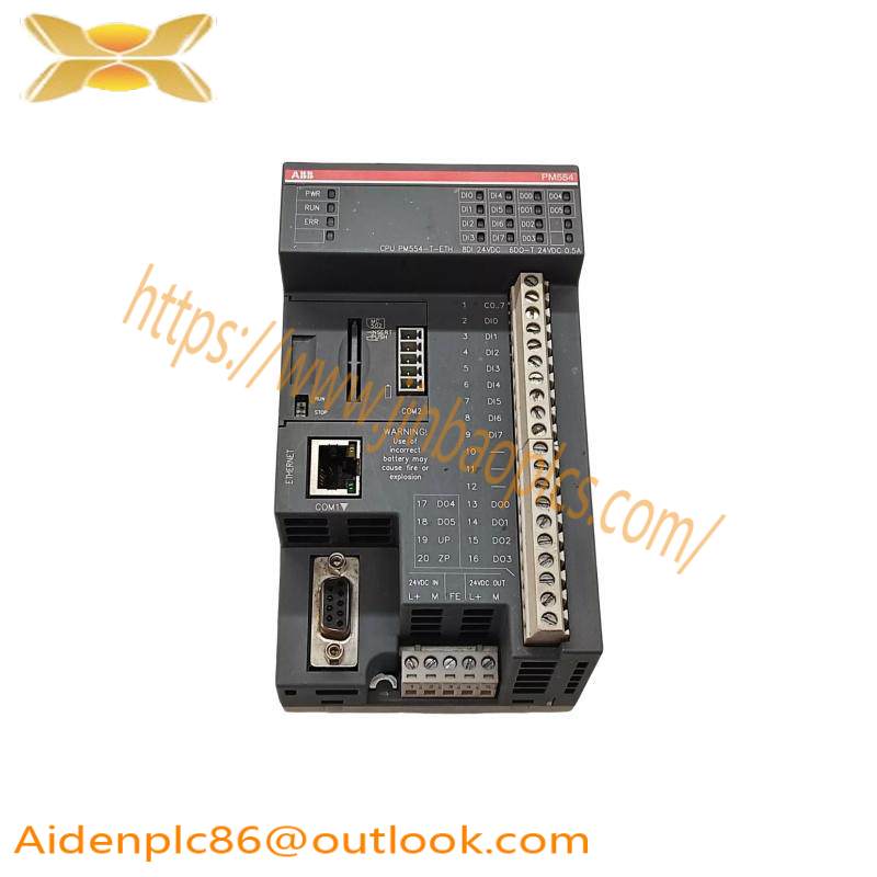 abb_pm554-tp-eth_plc_processor_module.jpg ABB NSPM01Network 90 Serial Port Module - Industrial Networking Module