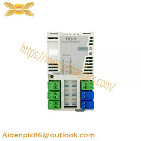 ABB FIO-11: Industrial Analogue I/O Extension Module, Precision & Efficiency for Control Systems
