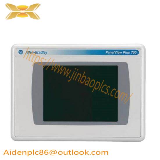 2711p-b12c4d8_2711pb12c4d8.jpg Allen Bradley 2711P-B12C4D8 Programmable Logic Controller Display Module