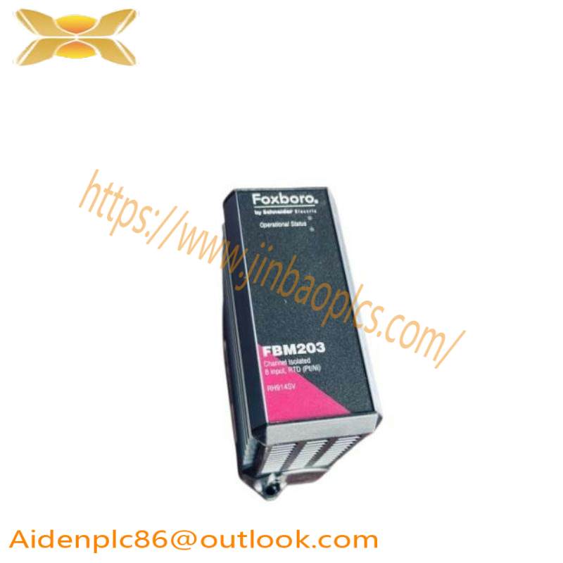 foxboro_fbm203_rh914sv_channel_isolated_8_input_rtd.jpg Foxboro P0700DN Industrial Control Module