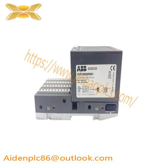 abb_dc523_d3_1sap240500r0001_digital_input_ouput_module.jpg ABB Industrial Automation 3HAC022996-001 PLC Control Module