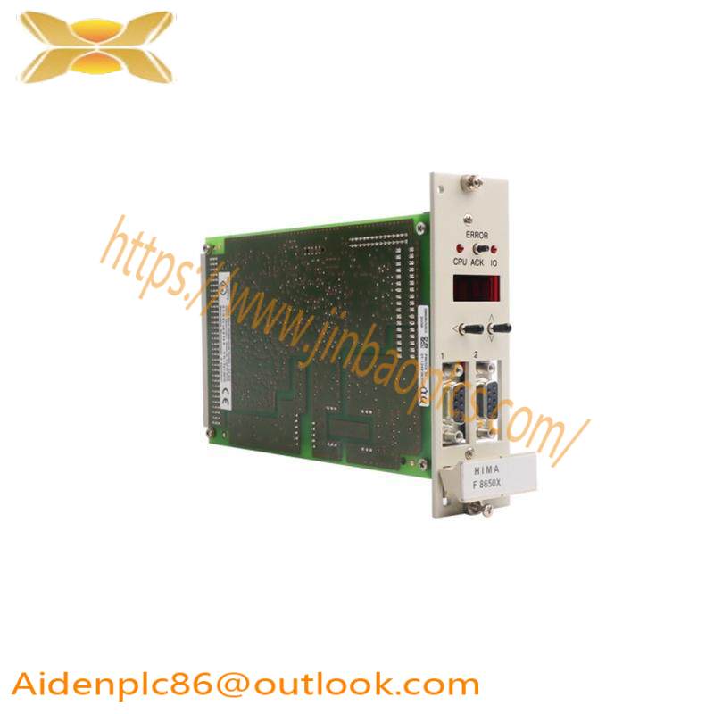 f8650x_hima_cpu_module.jpg HIMA F8650X CPU Module, Industrial Control, High Performance, Modular Electronics